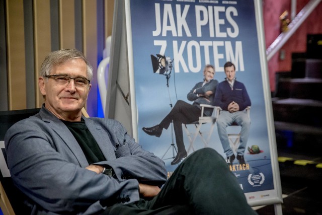 Olgierd Łukaszewicz, który w filmie „Jak pies z kotem” zagrał Andrzeja Kondratiuka, był gościem  7. Festiwalu   Aktorstwa  Filmowego we Wrocławiu.