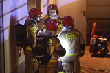 Pożar na Słowiance w Gorzowie. Trzeba było ewakuować ludzi, jedna osoba potrzebowała pomocy pogotowia