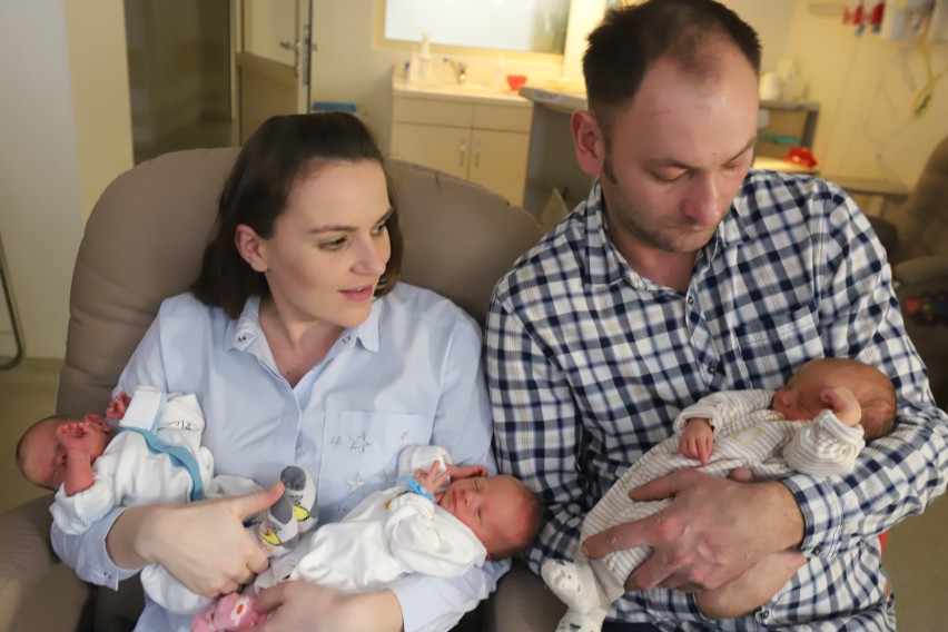 Nela, Mikołaj i Ada mają po 11 dni  Są szóstymi trojaczkami urodzonymi w tym roku w „Matce Polce”  