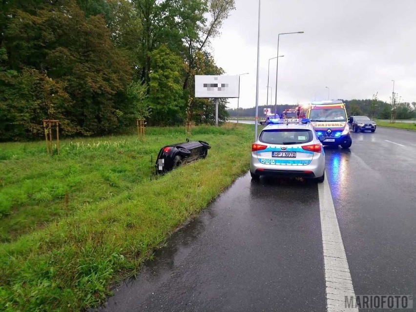 Wypadek w Opolu. Jedna osoba poszkodowana.