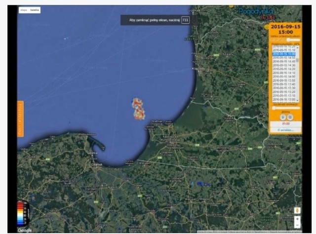 Zakłócenia radarów meteorologicznych są zjawiskiem częstym i znanym - piszą autorzy portalu meteomodel.pl