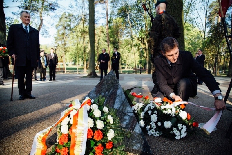 Park im. Konstytucji 3 Maja. Uroczystości 3 Maja rozpoczęte (zdjęcia)