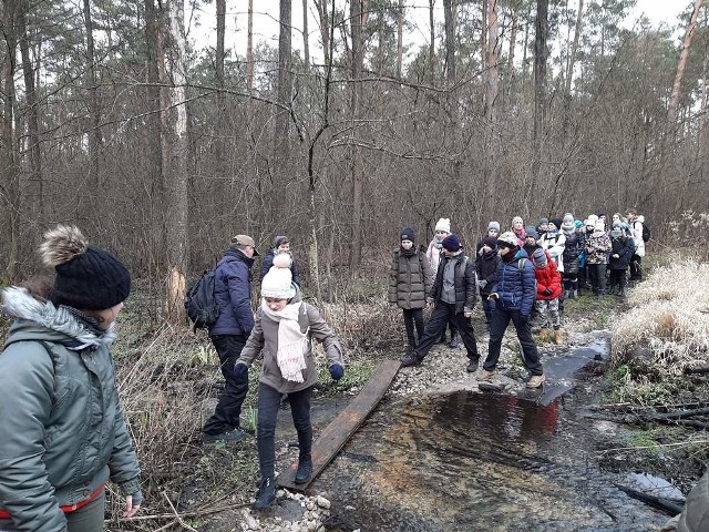 W rajdzie wzięły udział 3 drużyny harcerskie z: Bogorii, Kurozwęk i Staszowa oraz uczniowie szkoły podstawowej w Koniemłotach.