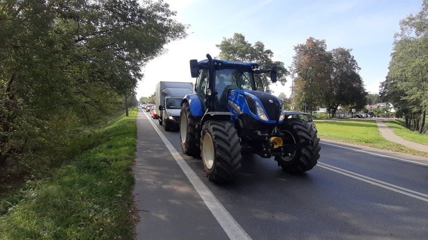 Protest rolników w Ostrołęce, 7.10.2020