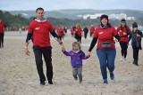 Gdańsk biega - na wybory. Rekreacyjne zawody na plaży w Brzeźnie przyciągnęły aż tysiąc biegaczy ZDJĘCIA