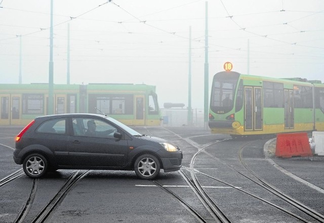 Tramwaje wróciły na Kaponierę. Na razie bez problemów