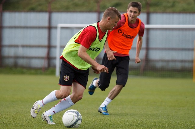 Trening Widzewa Łódź