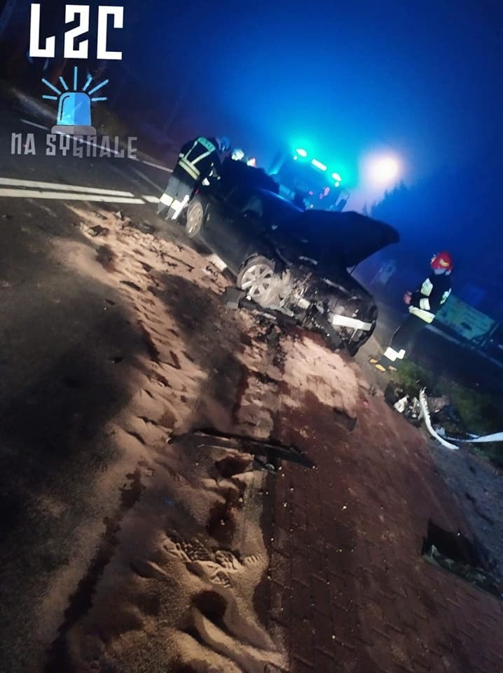 Wypadek na drodze wojewódzkiej nr 780 w gminie Liszki