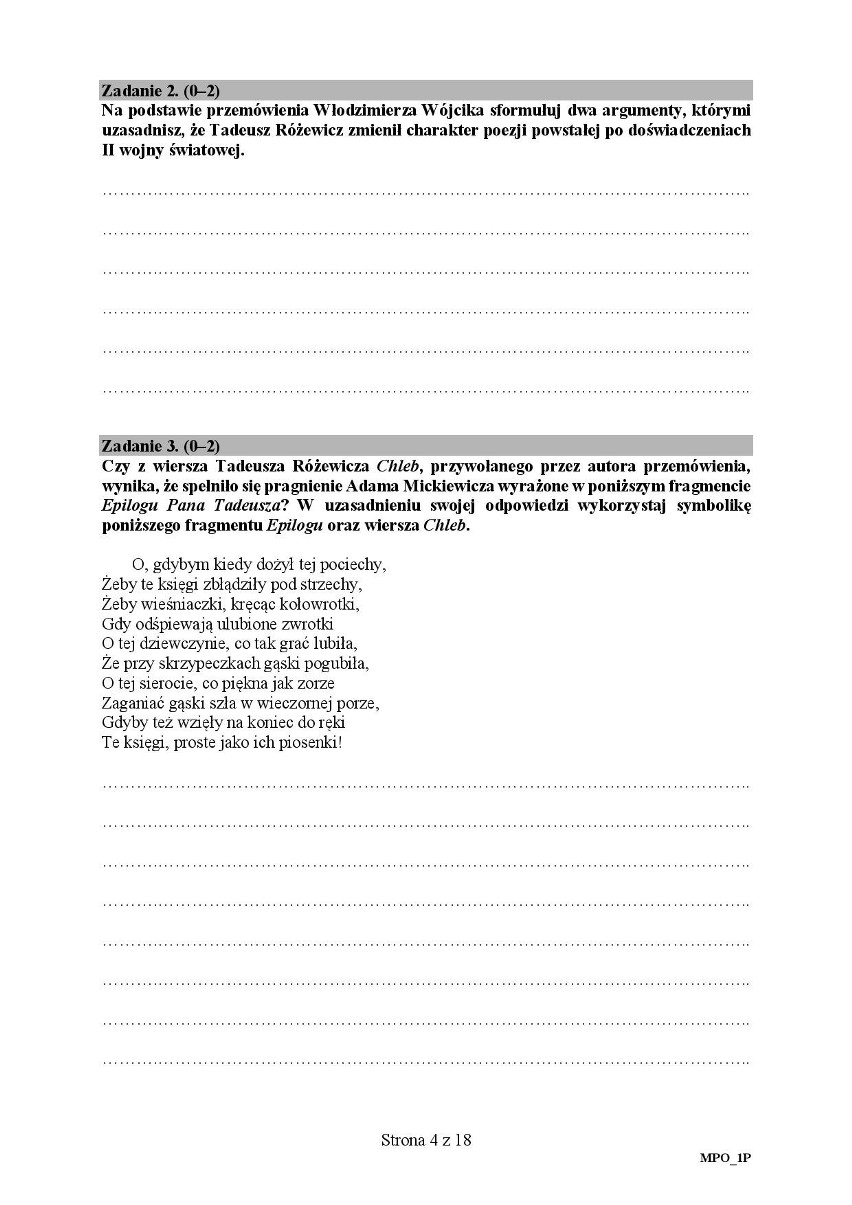 Język Polski Matura Lektury Z Gwiazdka