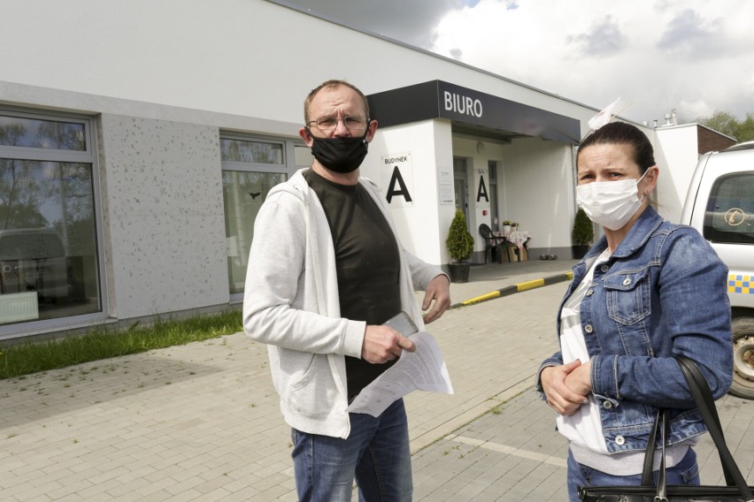 Po własne psy przyszedł do schroniska z policją. Zwierząt znowu nie dostał