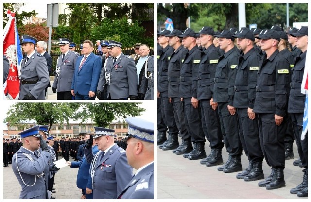 W Łapach, na Placu Niepodległości odbył się uroczysty apel z okazji obchodów 99. rocznicy powstania Policji Państwowej.