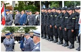 Święto Policji. Uroczyste obchody w Łapach. Policjanci świętowali z ministrem i przeszli przez miasto [ZDJĘCIA]