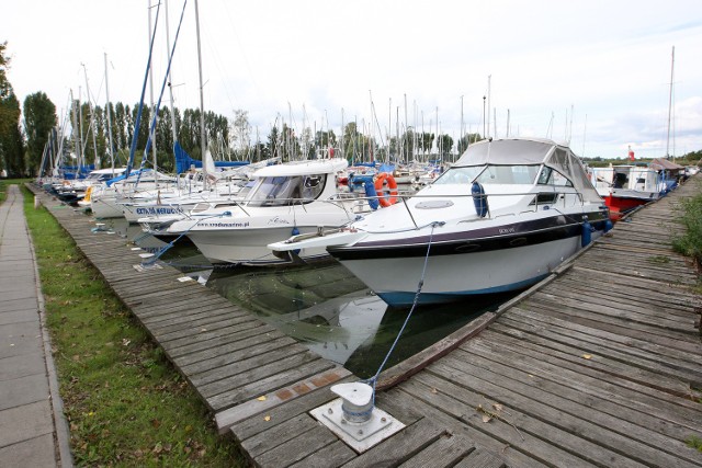 Przystań Mariny Pogoń zostanie niedługo zmodernizowana.