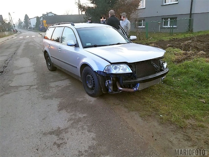 Cieciułów. Pijany kierowca uderzył w zaparkowany samochód i potrącił pieszą!