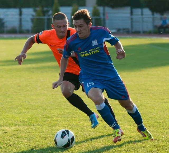 Kamil Hul zdobył jedną z bramek dla Wisły w ostatnim meczu z Łysicą Bodzentyn. Oby po meczu w Muszynie również miał powody do zadowolenia. 