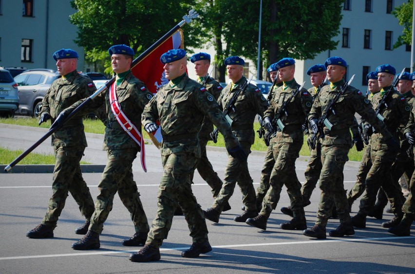 Powitanie żołnierzy Polskiego Kontyngentu Wojskowego....