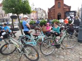 Rajd rowerowy i Młodzieżowy Turniej Siatkówki Plażowej w Wąbrzeźnie na zakończenie wakacji. Zobaczcie zdjęcia