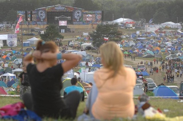 Woodstockowa scena już gra. Na razie to tylko próby. Pierwszy koncert jutro o 15.00.