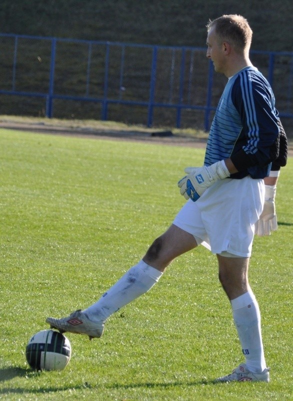 Konrad Majcherczyk broni "świątyni&#8221; Granatu Skarżysko od 2,5 roku. W minionym sezonie został Piłkarzem "Echa Dnia&#8221;.