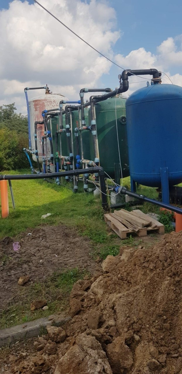Trwa przebudowa stacji uzdatniania wody w Stromcu. Budują też nowy wodociąg