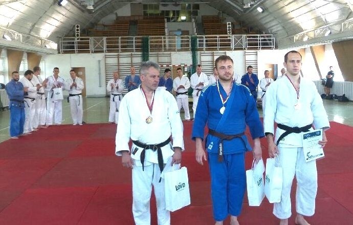 Policjant z Rudy Śląskiej na podium Wojewódzkich Mistrzostw Policji w Judo