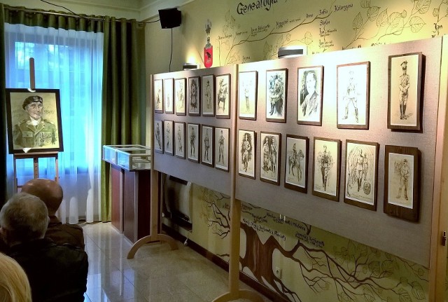 Niezwykła wystawa Sylwestra Kiełka o Żołnierzach Niezłomnych w Zwoleniu.