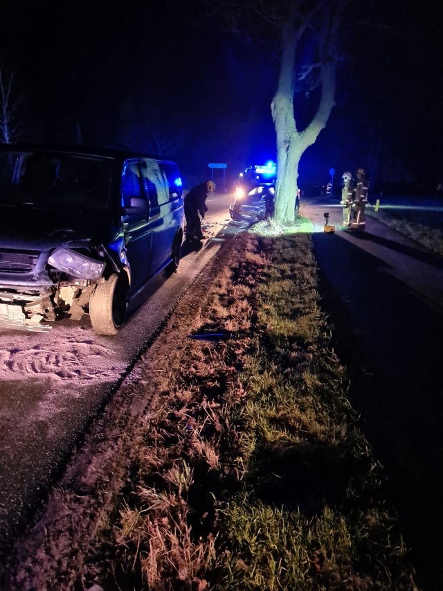 Tak wyglądały działania służb po wypadku w Gołotach