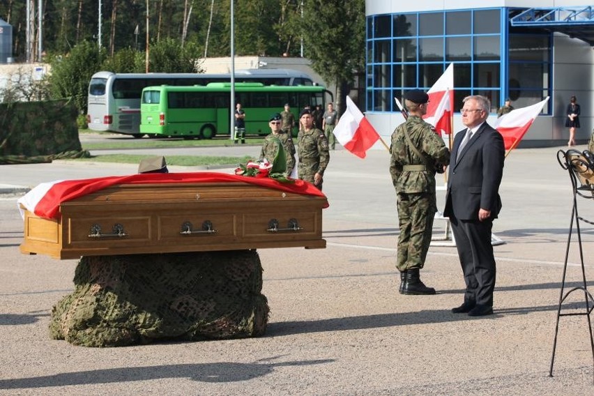 Ciało poległego żołnierza wróciło do Polski...