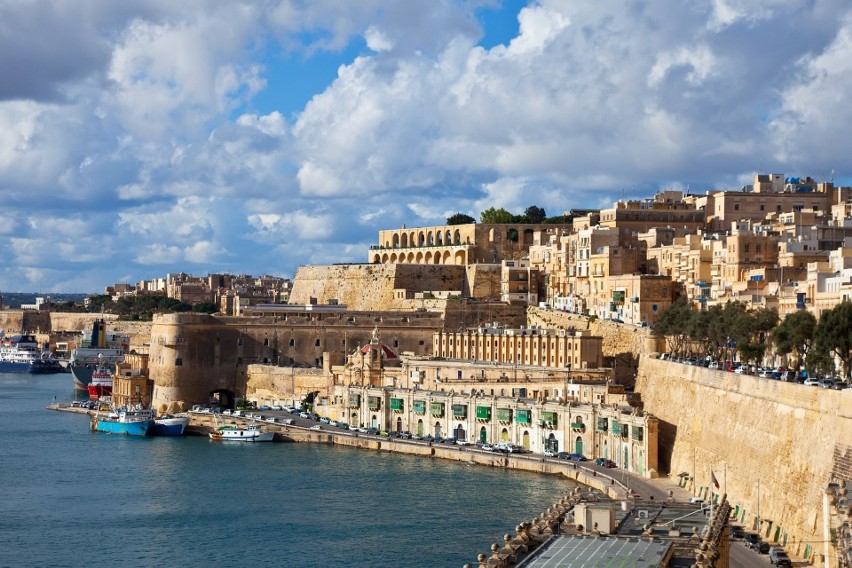 W lutym temperatury na Malcie sięgają ok. 15 stopni...
