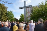 Akcja „Polska pod krzyżem” przy rondzie w Stalowej Woli