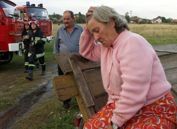 - O Matko Boska, ale się paliło! W momencie stodoła stanęła...