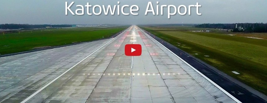 Lotnisko w Pyrzowicach ma nowy pas startowy [WIDEO]