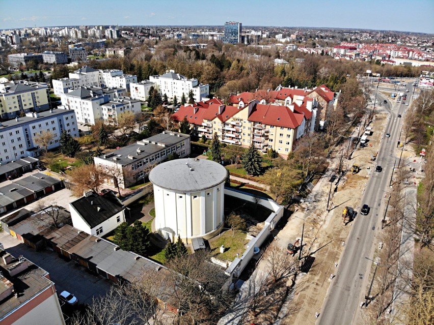 Lublin: Przebudowa Racławickich, Lipowej, Poniatowskiego. Zobacz inwestycję z lotu ptaka      