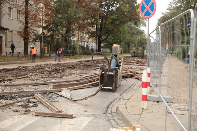 Remont na Królewskiej i Bronowickiej