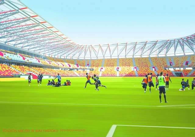 Oddanie stadionu planowane jest na początek 2014 roku