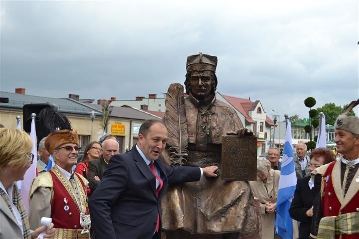 Odsłonięcie pomnika Jana Długosza w Kłobucku