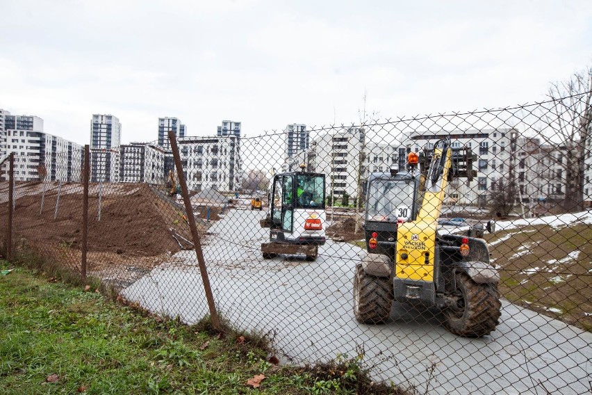 Budowa nowego parku w Czyżynach