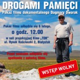 Kino Ton wyświetli film Drogami pamięci