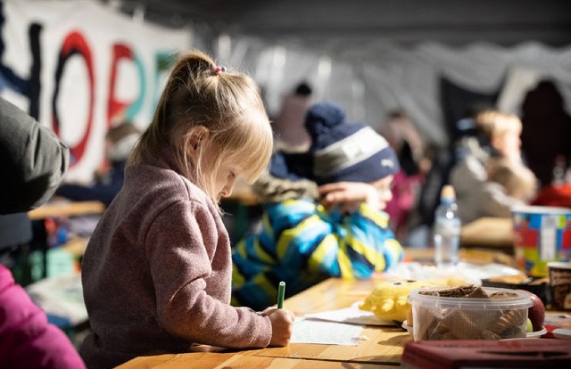 Stanęły Namioty Nadzieii przygraniczne punkty pomocy