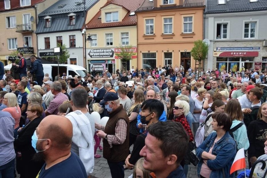 Andrzej Duda w Starogardzie Gdańskim, 29.06.2020 r.