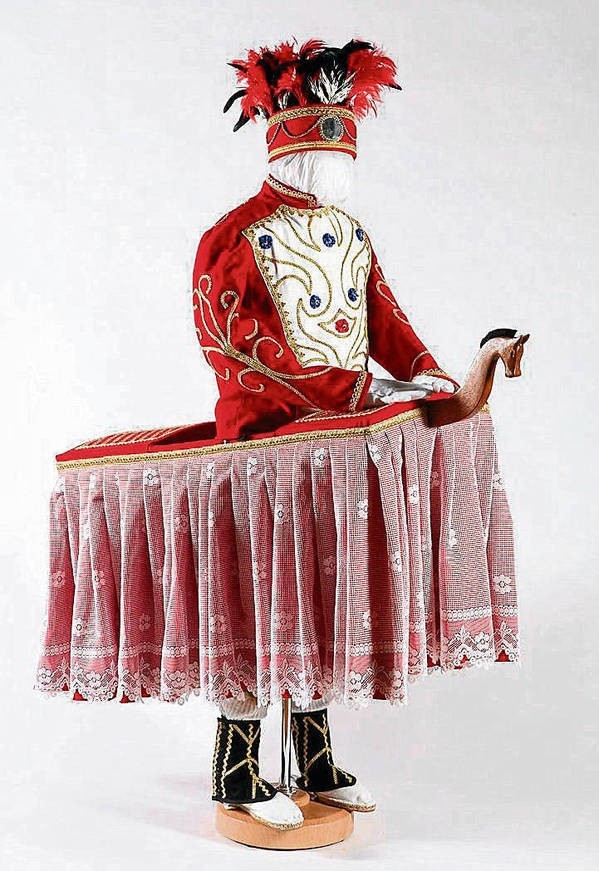 Kostium konika obrzędowego Zamalzain (Kraj Basków)