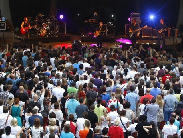 Za Zamku na koncercie Sinead bawiło się blisko tysiąc osób.