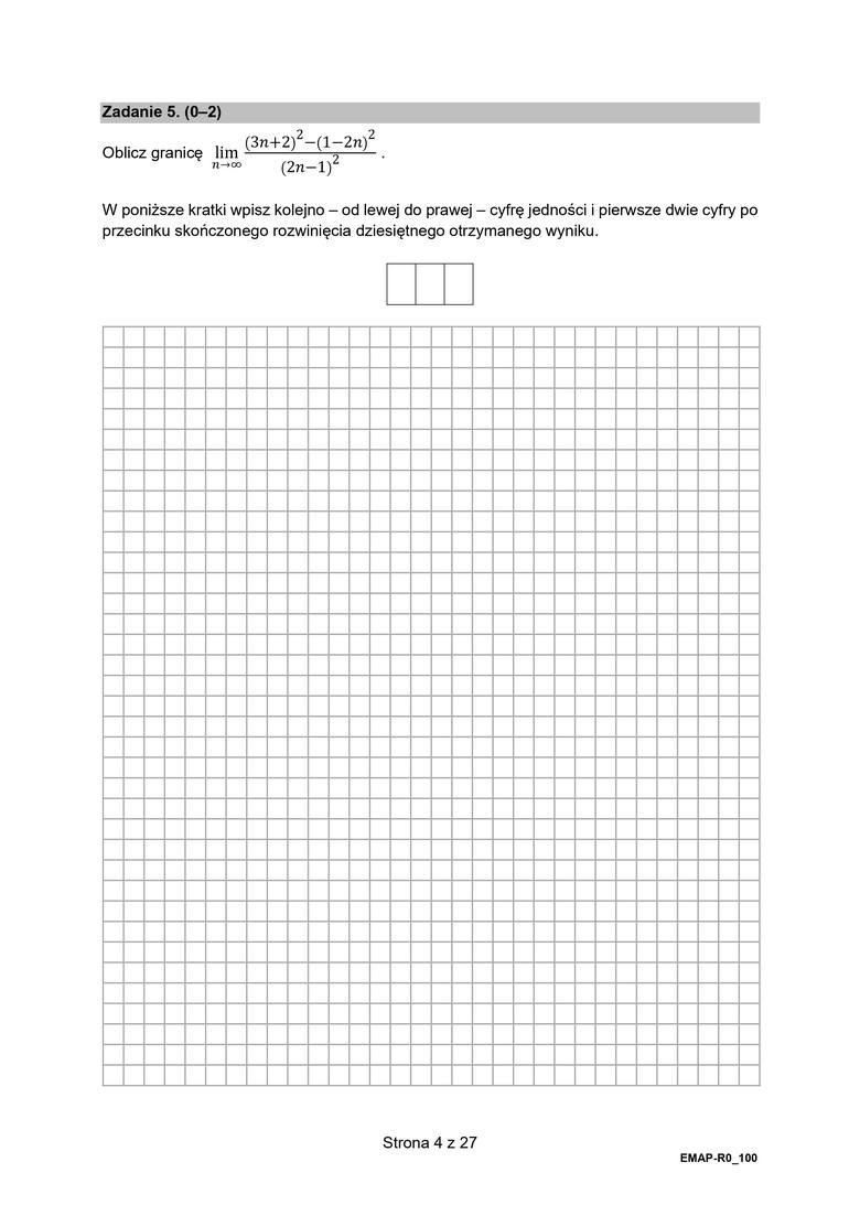 Matura 2021. Matematyka rozszerzona, arkusze CKE, pytania, odpowiedzi, rozwiązania. Co będzie na maturze z matematyki? 11.05.2021