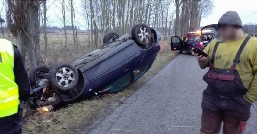 Do dachowania audi doszło we wtorek, 13 grudnia, na drodze...