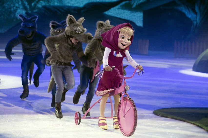 „Masza i niedźwiedź na lodzie” ponownie w Ergo Arenie