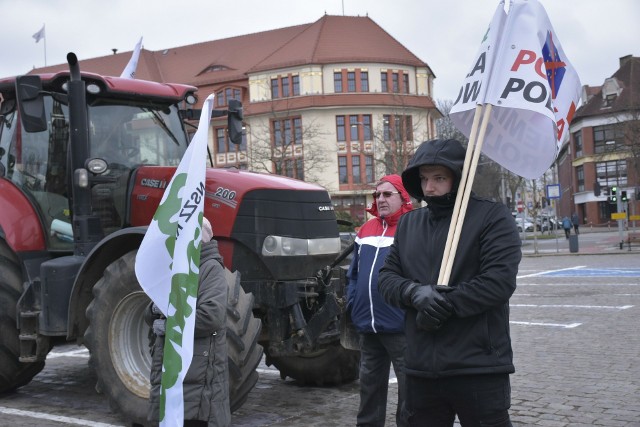 Przed rokiem rolnicy ze związku Solidarność RI przyjechali protestować do Słupska, ale ulic nie blokowali.