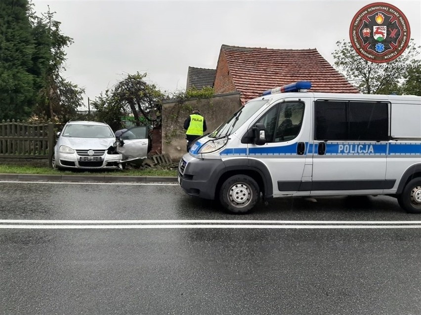 Kolizja na ul. Kluczborskiej w Gorzowie Śląskim