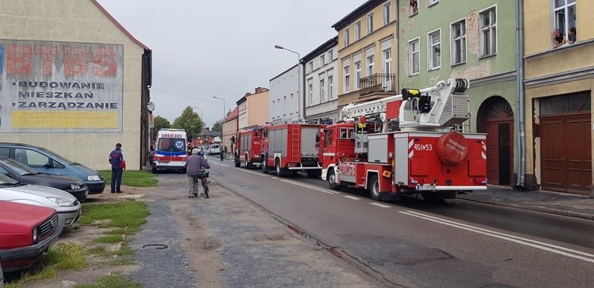 W piątek około godz 11 w jednej z kamienic na ul....