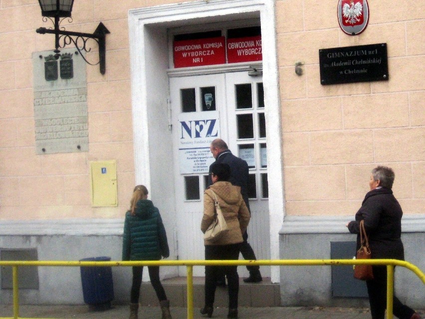Wybory w Chełmnie przebiegają bez zakłóceń