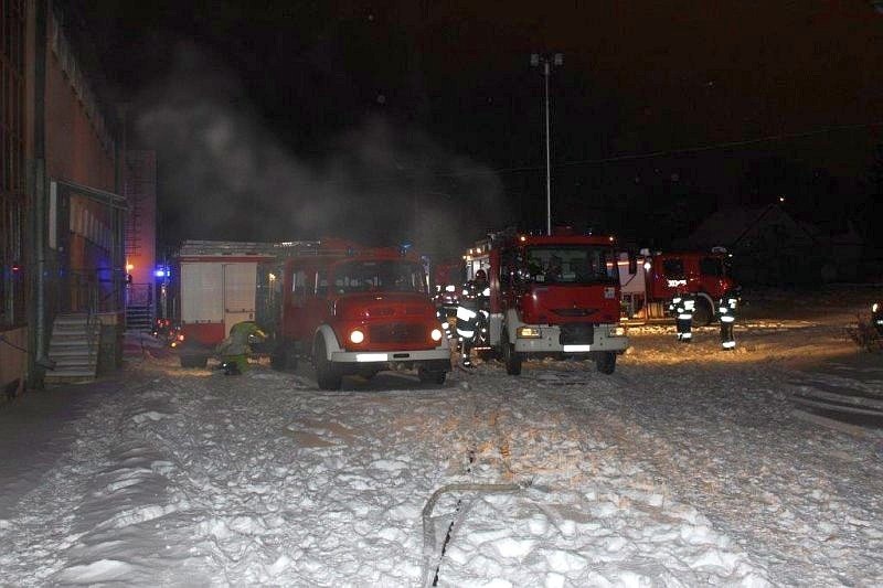 Kuźnica. Wyciek amoniaku z cysterny pociągu. Akcja straży...